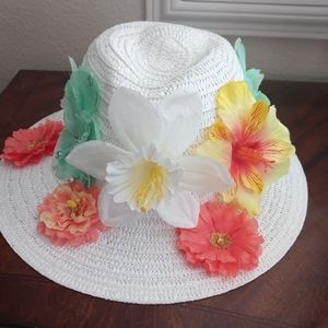 Flower Handmade hat